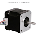 Miniatyrbild 4 av 5: 2 st 12V 42mm 1,8 graders NEMA17 2-fas stegmotor för 3D-skrivare CNC-robot