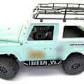 Pikkukuva 3 / 5: Metal Pedal Side Plate Slider MN D90 MN-90 MN98 MN99 MN99S 1/12 RC-autolle - Parannus- ja lisäosat - Hopea