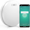 Miniatyrbilde 1 av 5: Tilkoblet røykvarsler - 10 års batteri - WiFi brannalarm med Smart Life - 1 stk