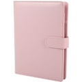 Miniatyrbillede 1 af 5: A5 PU Læder Løs Blad Spiral Binder Notebook Cover, Notebook Cover, Pink