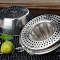 Miniatyrbilde 3 av 5: 304 Rustfritt Stål Manuell Sitrus Juicer, Sitronpresser, Sitronpresser, Sitruspresser, Potetpresser