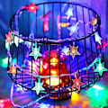 Miniatyrbilde 1 av 4: Stjernesnorlys, 6M 40LEDs Fe-lys, Batteridrevne Fe-lys, LED-lyssnor, Vanntett Fe-lys, Julegardinlys, Chr
