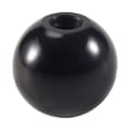 Svart Bakelite-kula ersättningsknopp med 35 mm diameter