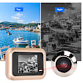 Miniatyrbild 4 av 5: 0,3MP Smart Dörrkikare med Stöldskyddande Inspelning Dörrklocka 2,4 tum TFT LCD-Skärm 140° Vidvinkel för Hemsäkerhet