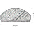 Pikkukuva 4 / 5: HEPA-suodatin Ecovacs Deebot T10 T10 Turbo -robotti-imurin lisävarusteet Sivuharjasarja Moppisiivousliina Osat