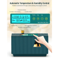 Miniatyrbild 3 av 5: 10 Ägg Automatisk Äggkläckningsmaskin, Äggkläckningsmaskin, Automatisk Kläckningsmaskin Automatisk Äggvridare, Temperaturkontroll och Fuktighetsdisplay