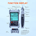 Miniatyrbillede 3 af 5: ET618 Netværkskabels Tester med Analog LCD Skærm Digital Søgning POE Kabeltest Wiremap Tester ID Mapping Tool (B)