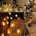 Miniatyrbild 2 av 5: Fairy Lights, 80 LED Julkulor 8 Ljuslägen med Timerfunktion, Vattentäta LED-Fairy Lights för inomhus och utomhus, Sovrum, Fest, Bröllop