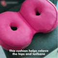 Miniatyrbilde 3 av 4: Multifunksjonell setepute Dobbel komfortabel Memory Foam Hofte Pute Vakre Rumpe Latex Pute Hjem Komfortabel