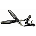 Miniatyrbilde 1 av 5: 2 stk. Universal motorsykkel modifisert blinklys 12V Streamer Blinkers 12LED Scooter