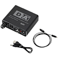 Miniatyrbilde 1 av 5: Digital til Analog Lydkonverter Fiberoptisk for Koaksialt Signal til RCA R/L SPDIF Lyddekoder ATV DAC Forsterker
