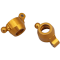 Pikkukuva 3 / 5: 2 kpl Metalliset taka-akselin napakannattimet SG 1603 1604 SG1603 SG1604 1601 1602 1/16 RC-auto päivitys, keltainen