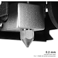 Miniatyrbillede 2 af 5: 2 stk. 0,2 mm 3D-printer MK8 ekstruder messingdyse printhoveder til MK8