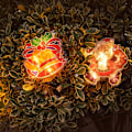 Miniatyrbillede 4 af 5: Julevinduesdekoration Lys, Sugeskålsvindueshængende Lysstreng, Festdekoration, Lysende Gaver til Julefest, Indendørs Soveværelse