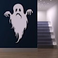 Miniatyrbilde 5 av 5: 3 stk. Ghost Series Ghost Carved Veggklistremer Vindu Glassdør Stue Bakgrunnsdekorasjon Klistremerker Svart