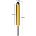 Pikkukuva 2 / 5: Puutyöstökoneen jyrsinkärki, erittäin pitkä terä, suora kärki - 76,2 mm, 8 mm varrella