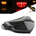 Pikkukuva 3 / 5: Moottoripyörän LED-takavilkku integroitu jarruvalo GSXR600 GSXR750 GSXR 600 750 K4 2004 2005
