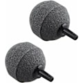 Miniatyrbillede 1 af 4: 2 stk. 30 mm fiskebolle bobbel luftsten diffusor til fiske akvarium hydroponics pumpe