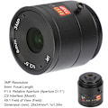 Miniatyrbild 4 av 5: Videoovervakningskit, fast objektiv 6 mm HD-objektiv 3MP