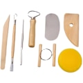 Miniatyrbillede 1 af 3: 8 Stykker Multi-Kombination Ler Håndværk DIY Værktøjer Multifunktionelt Ler Sæt-(7-20cm)