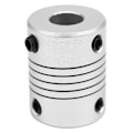 Miniatyrbild 5 av 5: 4x T8 8mm 500mm Snäckväxelstång med mutter, kuddmounted på CNC-set för 3D-skrivare