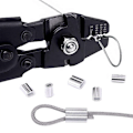 Miniatyrbilde 2 av 5: 255 Rustfritt Stål Wire Tau Crimping Tang 8 Aluminium Hyls Crimping Tang Bærbar Utendørs Fiske Tang