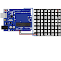 Miniatyrbilde 3 av 5: Matrisepanel 3 X U 64 LED-modul CJMCU-8X8 Kompatibel med for og for