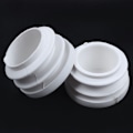 Miniatyrbilde 4 av 5: 4 stk 19 mm diameter plast endehette plugg rør rør innlegg bung hvit