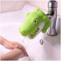 Miniatyrbillede 1 af 5: Haneforlænger, 1 stk. Alligator Haneforlænger Håndvask Haneforlænger Badeværelse Studie Silikon Hanehjælper