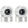 Pikkukuva 2 / 5: 4 kpl 1,55 Beadlock Metal Wheel Rim Hub 1/10 RC-autoon Axial Jr 90069 D90 CC01 LC70, 1