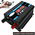 Miniatyrbillede 4 af 5: 12V 220V Inverter, 4000W 12V 220V/110V AC Bil til Bil Ren Sinus Inverter, Oplader Konverter, Dobbelt USB Inverter Adapter, Modificeret Transformer-