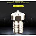 Miniatyrbillede 2 af 5: 5 stk 0,3 mm/1,75 mm Titanium Legering Dyser Ekstruder Print Hoved til 3D Printere Motor Koblinger