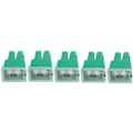 Miniatyrbillede 1 af 5: 5 x Grøn 40A Stikbar Blad PAL Bilsikring