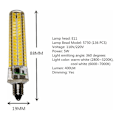Pikkukuva 5 / 5: LED-maissilamppu himmennettävä LED G4 220V G8 LED 220V G9 110V G4 Suuri teho LED 220V 110V E12 110V G4 E12 G9 220V E17 110V 220V