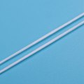 Pikkukuva 4 / 5: Valkoinen joustava naru, 1/8 tuumaa (3 mm) venyvä mukava käsi- ja korvanaru ompeluun DIY (500 jaardia)