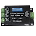 Miniatyrbilde 3 av 4: PX24506 LED-kontroller DMX 512 Dekoder Driver 9A Forsterker 12V 24 RGB Strip Lights