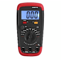 Miniatyrbillede 1 af 5: Professionel kapacitansmåler, digital kondensatortester 0,1 pF - 20000uF med kapacitansmåler med LCD-baggrundsbelysning og beskyttelsesjakke Max 1999