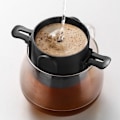 Miniatyrbild 5 av 5: Återanvändbart hopfällbart kaffedripper med stativ, bärbar kaffebryggare för kontor, hem, resekamp-A