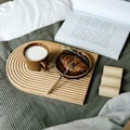 Miniatyrbillede 3 af 5: Bølget Desserttallerken Bakke Geometrisk Skærebræt Placeringsplade Buet Overflade Kunst
