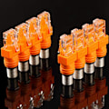 Miniatyrbillede 2 af 5: 8 stk. netværkskrystalhoved RJ45 til F-hoved BNC spiral RJ45 til RF-stik koaksial direkte stik
