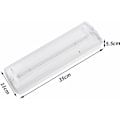 Miniatyrbilde 2 av 5: LED-nødlys, med batteribackup opptil 3 timer, Beskyttelsesklasse: IP 65, Utgangs-/nødindikasjonsskilt, opplyst skilt, opplyst,