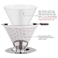 Miniatyrbillede 5 af 5: Genbrugelig Papirløs Kaffefilter Dripper i Rustfrit Stål
