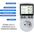 Miniatyrbild 4 av 5: Programmerbar digital timer med sensor för växthusuppvärmning