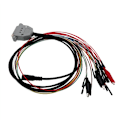 Miniatyrbilde 5 av 5: 2X 3 LED-lys med DB25 Boot Bench-kabel for SM2 PRO+ J2534 VCI Les Skriv ECU BATT VCC KLINE CAN-L