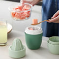 Miniatyrbillede 4 af 5: Manuel Citruspresser Citronpresser, Citronformet Dobbelt-anvendelse Manuel Frugtpresser, Manuel Citronpresser til Citroner/Limefrugter/Appelsiner/Appelsin/Grapefrugt -Gr