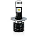 Miniatyrbillede 1 af 5: 70W Bil Forlygte Mini Linse H4 H6 Hs1 LED Projektor Pære 6000K 16000lm Motorcykel Forlygte Høj L