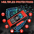 Miniatyrbillede 5 af 5: Intelligent Batterilader 10A 12V/24V LiFePO4 Batterilader til Bil Motorcykel Automatisk Auto Vedligeholdelseslader med LCD-skærm Reparationsfunktion til Ca