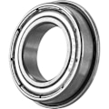Miniatyrbillede 5 af 5: F6801Z Flanged Kugleleje, 12 x 21 x 5 mm