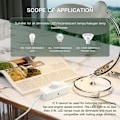 Miniatyrbillede 3 af 5: LED Lysdæmper 3W-100W Dæmperskifter og Rotationsdæmper 220-240V med dæmpbar Smart-knap til dæmpbare LED-lamper osv.