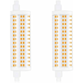 Miniatyrbillede 1 af 5: 20W 118mm R7s Justerbar LED-pære J118 Dagslys 4000K 2200lm Dobbelt Endet Spotlight Tilsvarende 200W Halogenpære til Hjem, Stue, Balkon, Ho